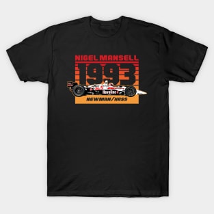 Nigel Mansell 1993 90s Retro T-Shirt